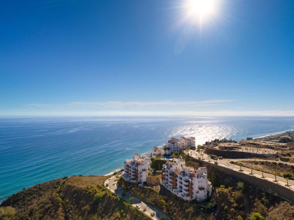 Precioso Apartamento 1 Dormitorio Con Vistas Mar Frontal Torrox Buitenkant foto
